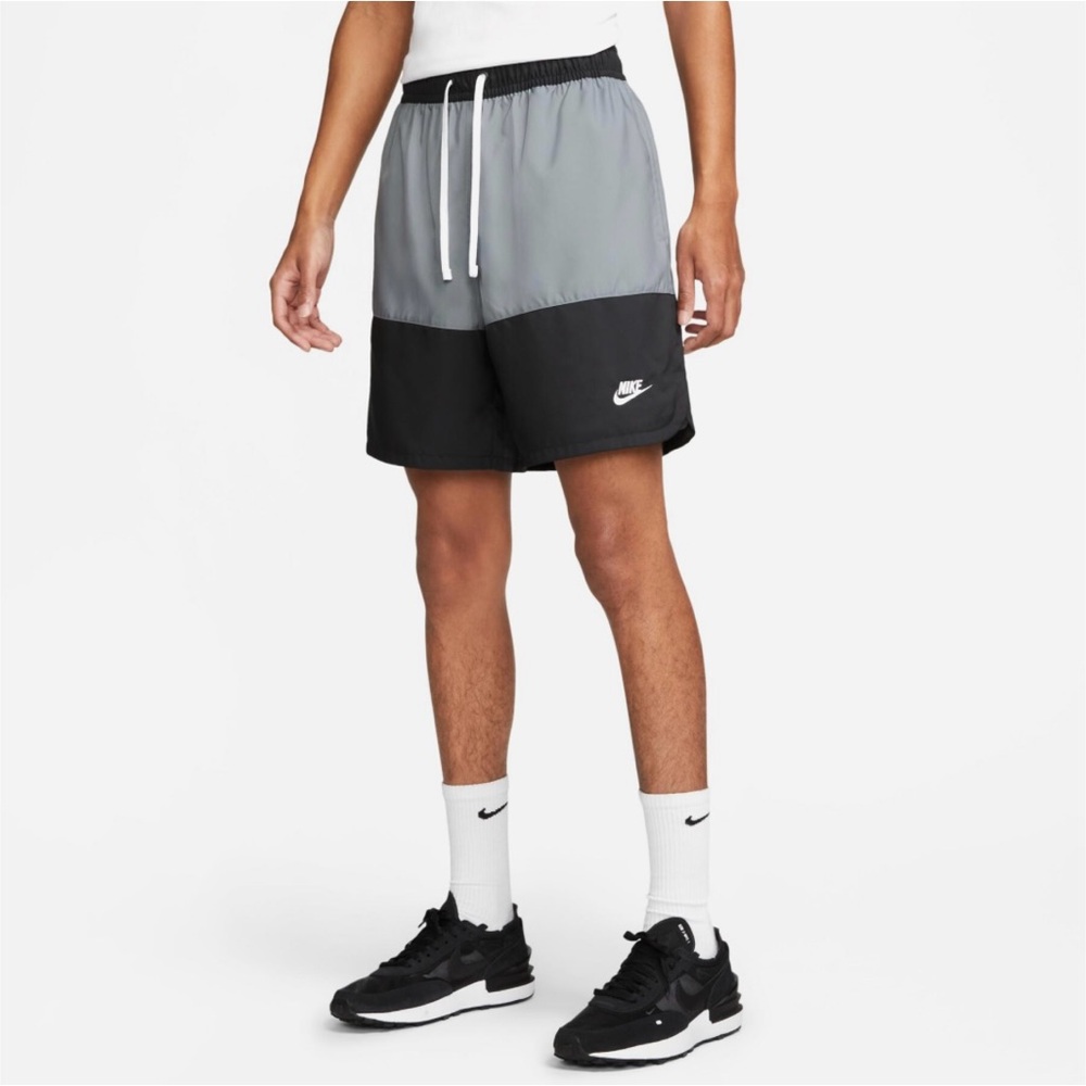 Nike Men's Sportswear Flow Shorts Black Gym Swim Trunks Sz S M XL NEW